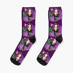 Mal: A Purple Pink Princess - Descendants 3 Socks