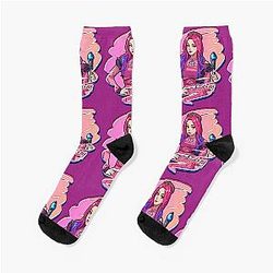 Audrey Manga Anime Cartoon Comics Style Descendants 3 Socks