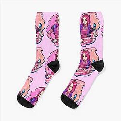 Audrey Manga Anime Cartoon Style - Descendants 3 Star Socks