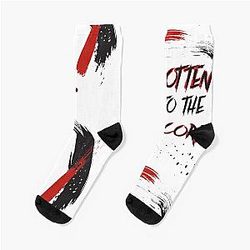 Descendants Grunge Aesthetic Carlos De Vil Socks
