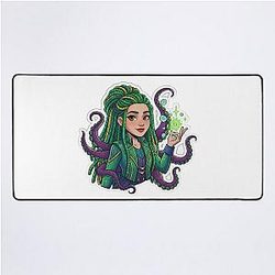 Uliana: the Sea Witch - Descendants 4 Rise of the Red Fan Art Desk Mat