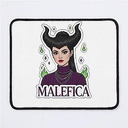 Young Maleficent Descendants: The Rise of Red Villain Mouse Pad