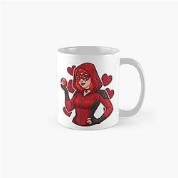 Red Rebel Vandalism Descendants Rise of Red Fan Art Classic Mug