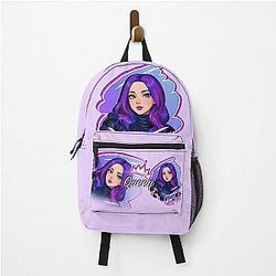 Mal Purple Queen Star Descendants 3 Manga Anime Cartoon Comics Style Backpack