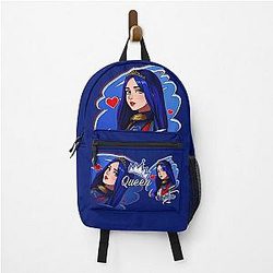 Evie Blue Princess Descendants 3 Manga Anime Cartoon Pop Art Style Backpack