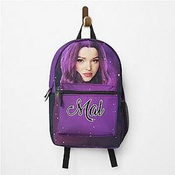 Mal Purple Pink Princess Descendants 3 Backpack