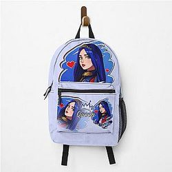 Evie Blue Princess Star Descendants 3 Manga Anime Cartoon Pop Art Style Backpack