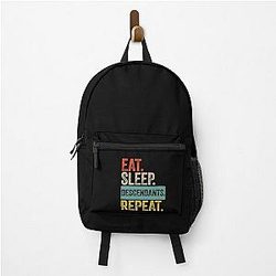 Eat sleep vintage repeat retro Backpack