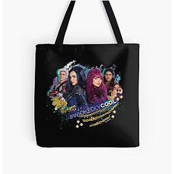Descendants Wickedly Cool Friends 3 All Over Print Tote Bag