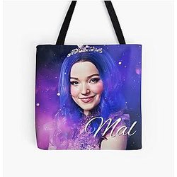 Mal, The Purple Queen Descendants 3 Wedding All Over Print Tote Bag