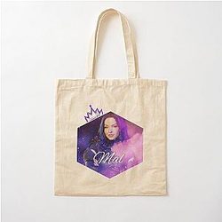 Mal Princess Bow or Queen - Descendants 3 Cotton Tote Bag
