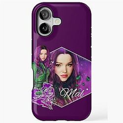 Mal Purple Beauty Descendants 3 iPhone Case