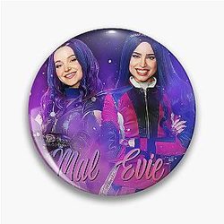 Mal and Evie - Descendants 3 Pin