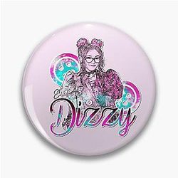Dizzy Descendants Pink Girl Pin