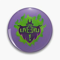 Maleficent Descendants Pin