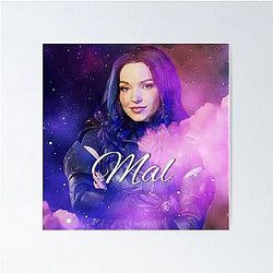 Mal Purple Queen Descendants 3 Poster