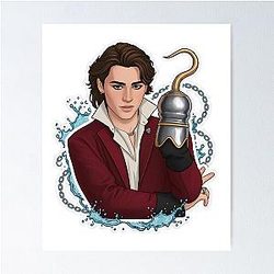 Young Hook: Captain at Merlin Academy - Descendants 3 Rise of the Red Hand Poster