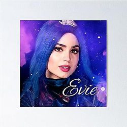 Evie Blue Princess Descendants 3 Poster