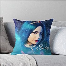Evie Blue Princess Descendants 3 Throw Pillow