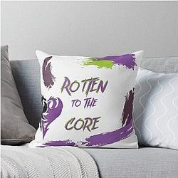 Descendants Rotten Core Mal Throw Pillow