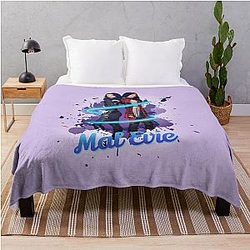 Mal and Evie Forever Descendants 3 Throw Blanket