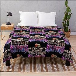 Descendants Zombies Worlds Collide Tour 2025 Blanket