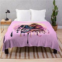 Mal and Ben Romantic Summer Love Descendants 2 Throw Blanket