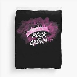 Descendants 3 Audrey Rock That Crown Duvet Cover