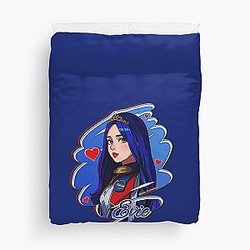 Evie Blue Princess Descendants 3 Manga Anime Pop Art Style Duvet Cover