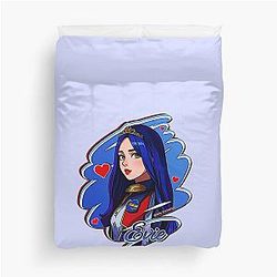 Evie Blue Princess - Descendants 3 Manga Cartoon Pop Art Style Duvet Cover