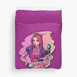 Audrey Manga Anime Cartoon Style Descendants 3 Duvet Cover