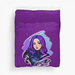 Mal Purple Queen Descendants 3 Manga Anime Cartoon Comics Style Duvet Cover