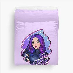 Mal & Queen Star - Descendants 3 Manga Anime Style Duvet Cover