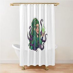 Uliana The Sea Witch - Descendants 4 Rise of the Red Fan Art Shower Curtain