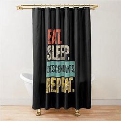 Eat sleep Shower Curtain