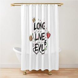 Descendants Long Live Evil Shower Curtain