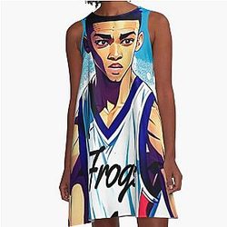 Desmond Bane - Anime-Styled Artwork of a Dynamic Athlete Dress