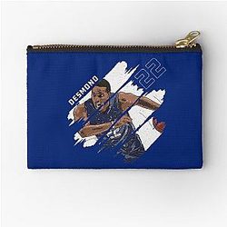 Desmond Bane Striped Zipper Pouch
