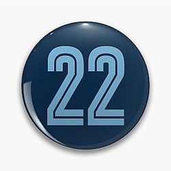 Desmond Bane Number 22 Memphis Grizzlies Inspired Pin