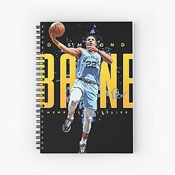 Slam Dunk Desmond Bane Spiral Notebook