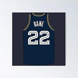 Desmond Bane Jersey City Poster