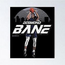 Desmond Bane Memphis Skyline Poster