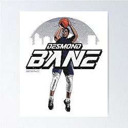 Desmond Bane Skyline Poster