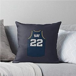 Desmond Bane Jersey City Throw Pillow