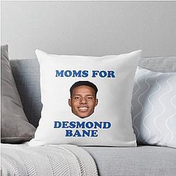 Moms for Desmond Bane Throw Pillow