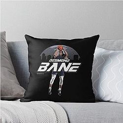 Desmond Bane Memphis Skyline Throw Pillow