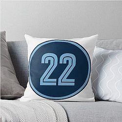Desmond Bane Number 22 Memphis Grizzlies Inspired Throw Pillow