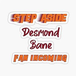 Desmond Bane - Step Aside incoming fan sticker