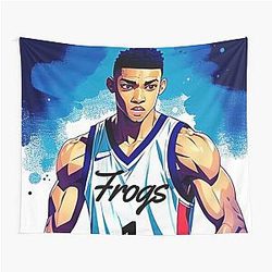 Desmond Bane - Anime Styled Artwork of a Dynamic Athlete Tapestry