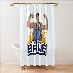Desmond Bane Memphis Basketball Shower Curtain
